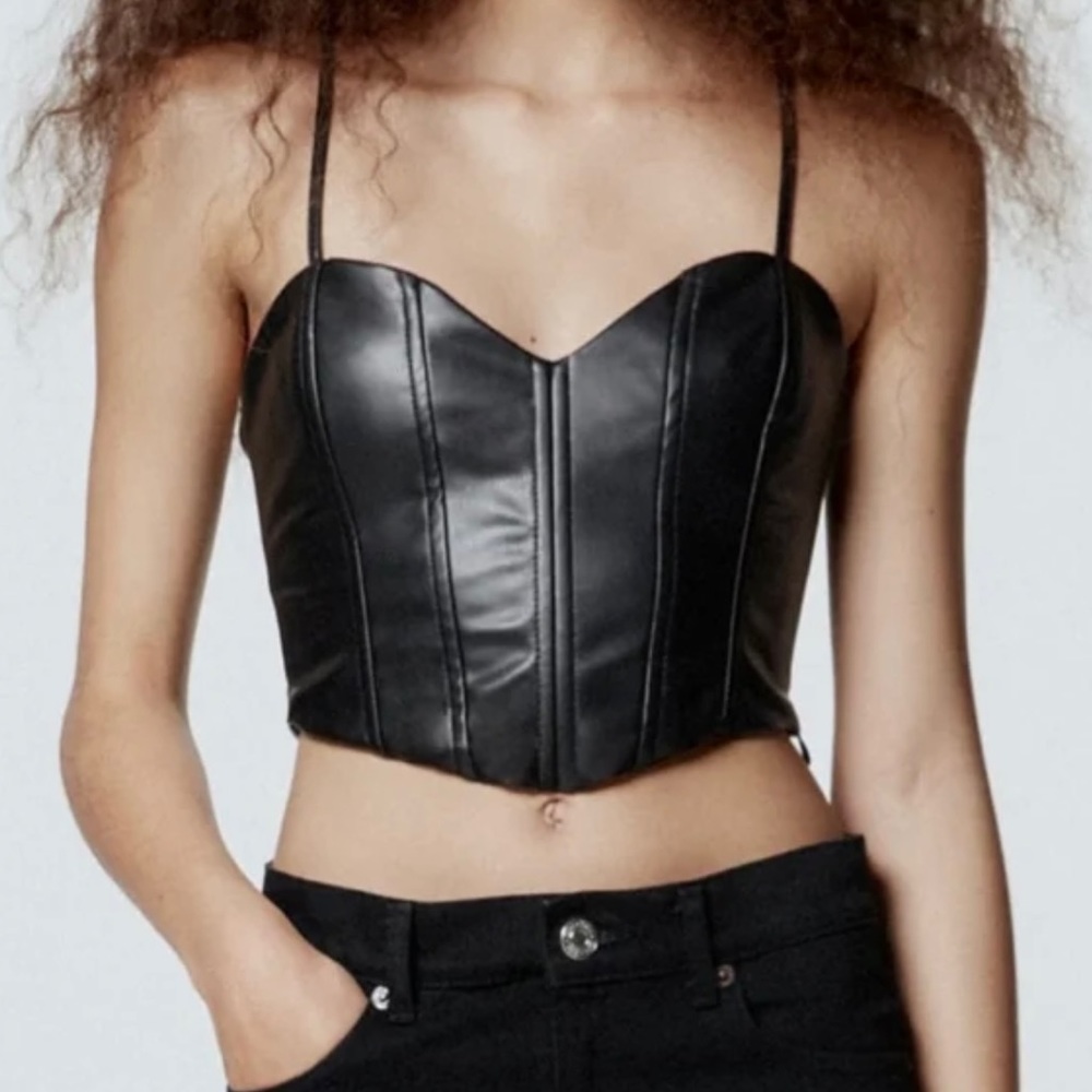 Zara Black Corset